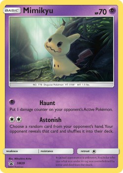 Carte Pokémon: Mimikyu