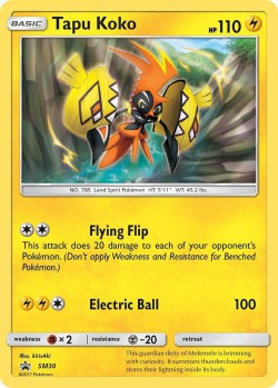 Carte Pokémon: Tapu Koko