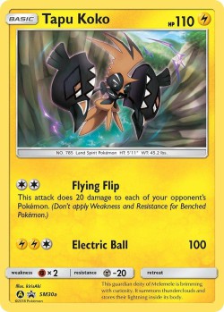 Carte Pokémon: Tapu Koko