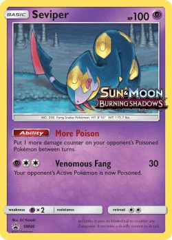 Carte Pokémon: Seviper