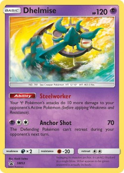 Carte Pokémon: Dhelmise