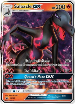 Carte Pokémon: Salazzle GX