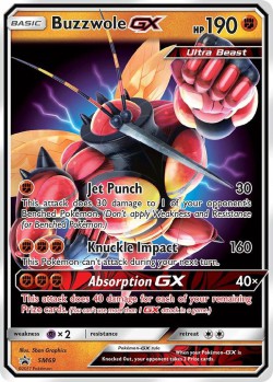 Carte Pokémon: Buzzwole GX