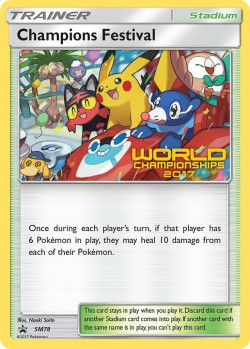 Carte Pokémon: Champions Festival
