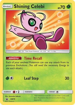 Carte Pokémon: Shining Celebi