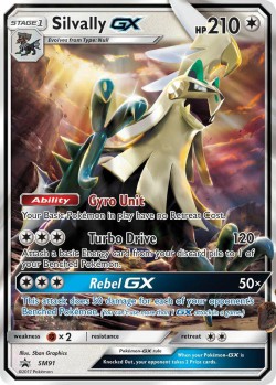 Carte Pokémon: Silvally GX