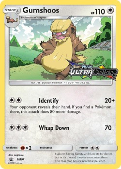 Carte Pokémon: Gumshoos