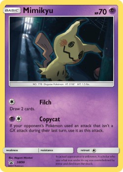 Carte Pokémon: Mimikyu