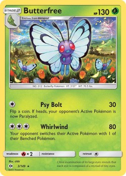 Carte Pokémon: Butterfree