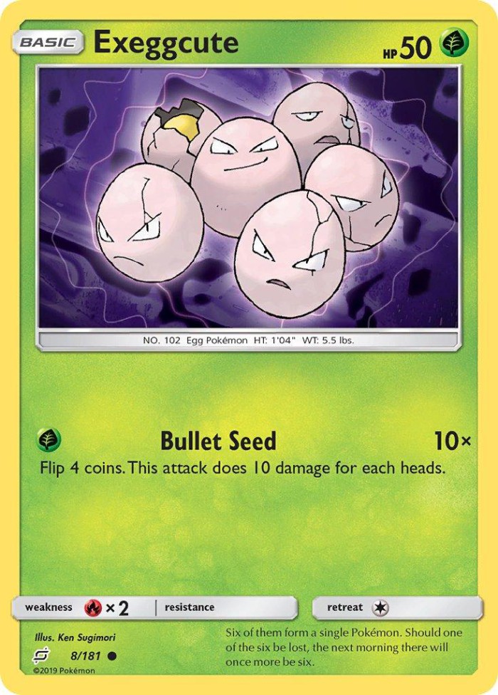 Carte Pokémon: Exeggcute [Noeunoeuf]