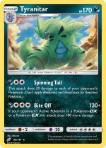 Carte Pokémon: Tyranocif