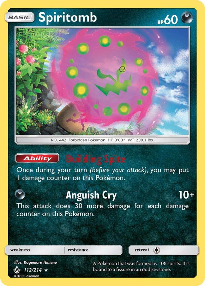 Carte Pokémon: Spiritomb [Spiritomb]