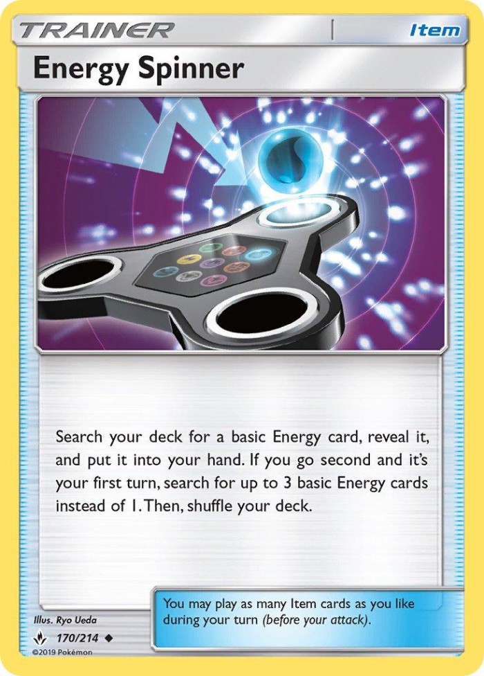 Carte Pokémon: Energy Spinner [Spinner d'Énergie]