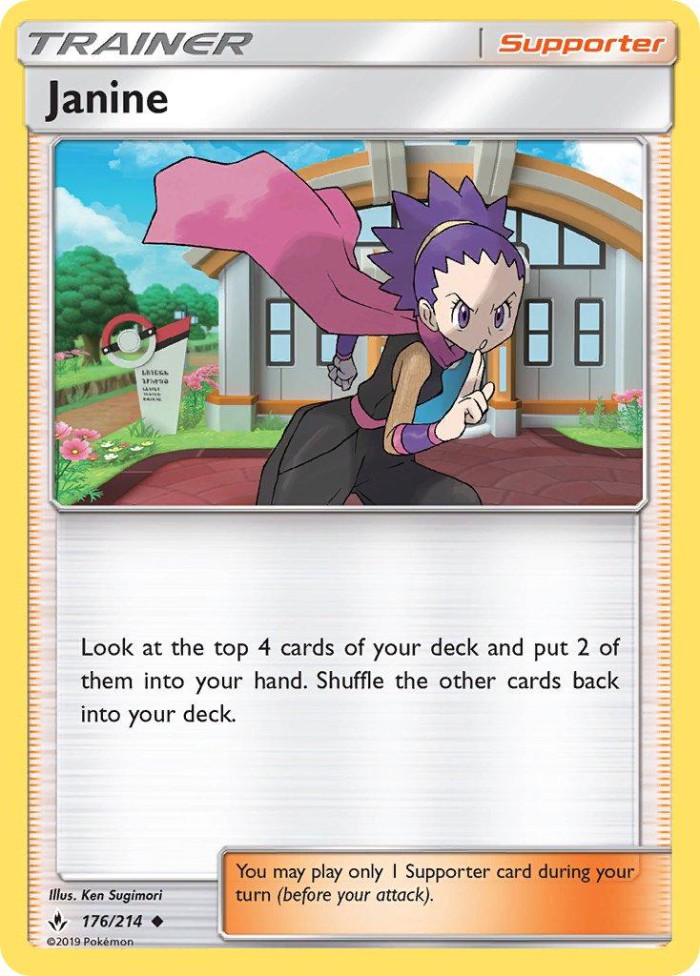Carte Pokémon: Janine [Jeannine]