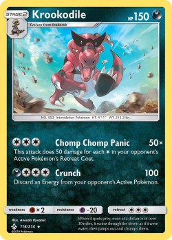 Carte Pokémon: Krookodile
