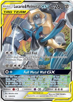 Carte Pokémon: Lucario & Melmetal GX