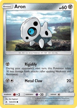 Carte Pokémon: Aron
