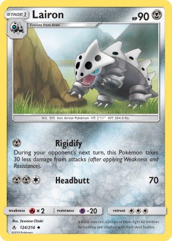 Carte Pokémon: Lairon