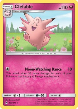 Carte Pokémon: Clefable