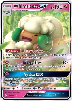 Carte Pokémon: Whimsicott GX