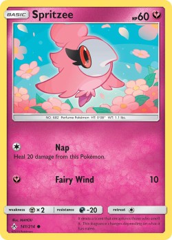Carte Pokémon: Spritzee