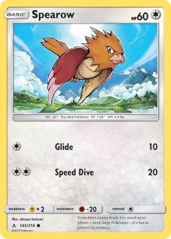 Carte Pokémon: Spearow
