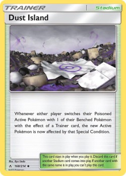 Carte Pokémon: Dust Island