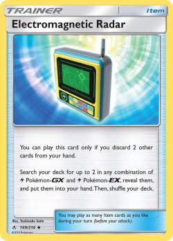 Carte Pokémon: Electromagnetic Radar