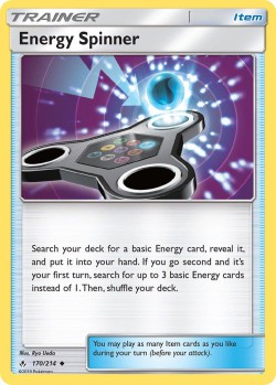 Carte Pokémon: Energy Spinner