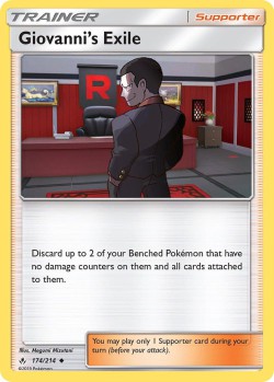 Carte Pokémon: Giovanni's Exile