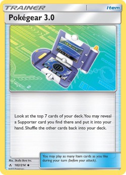Carte Pokémon: PokéGear 3.0