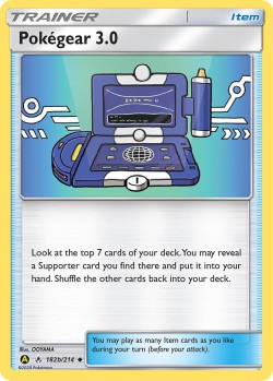 Carte Pokémon: PokéGear 3.0
