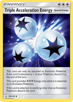 Carte Pokémon: Triple Acceleration Energy