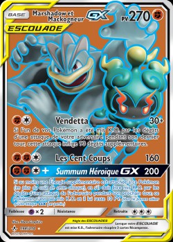 Carte Pokémon: Marshadow & Machamp GX