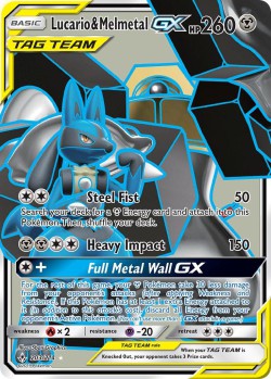 Carte Pokémon: Lucario & Melmetal GX