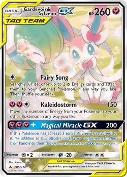 Carte Pokémon: Gardevoir & Sylveon GX