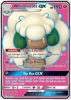 Carte Pokémon: Whimsicott GX