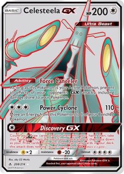 Carte Pokémon: Celesteela GX
