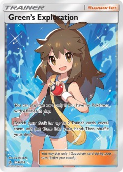 Carte Pokémon:  Green's Exploration