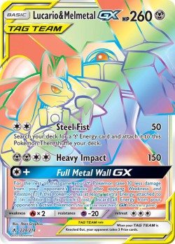 Carte Pokémon: Lucario & Melmetal GX