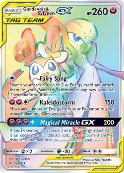 Carte Pokémon: Gardevoir & Sylveon GX