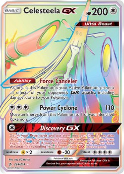 Carte Pokémon: Celesteela GX