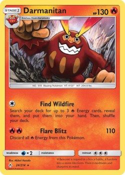 Carte Pokémon: Darmanitan