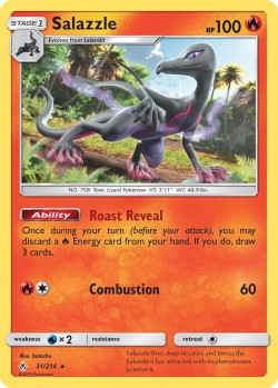 Carte Pokémon: Salazzle