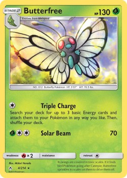Carte Pokémon: Butterfree