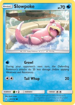 Carte Pokémon: Slowpoke