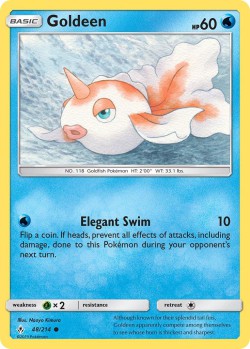 Carte Pokémon: Goldeen