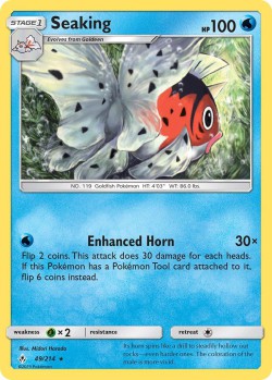 Carte Pokémon: Seaking