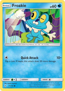 Carte Pokémon: Froakie
