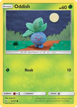 Carte Pokémon: Oddish